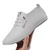 New Style Fashionable Men's Shoes Casual Sports Shoes Lightweight Breathable Trendy and Versatile Soft Sole White Shoes