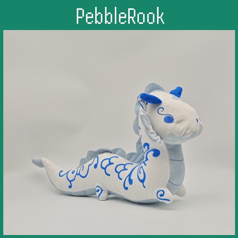 Chinesischer Drache Plüschkissen mit kurzem Kunstpelz Weiches Spielzeug zum Sammeln und als Geschenk