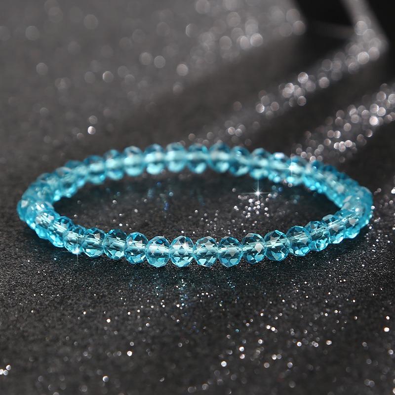 Women's Beaded Simple Fashion Crystal Bracelet, Female Sweet Temperament Korea