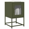 VidaXL Bedside Table Olive Green 36x39x60.5 Cm Cold-rolled Steel, Side Table, Bed Cabinet, Side Table for 853330