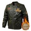 Men Motorcycle Jacket PU Leather Jacket Winter Thick Warm Cashmere Coat Casual Slim Motorcycle Jacket