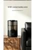 Smart Black Desktop Humidifier: Large Mist, Water Timing, Aromatherapy, Clear Tank for Home Bedroom