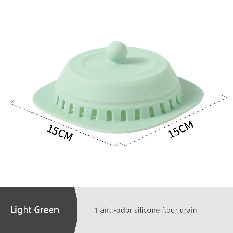 Floor Drain Deodorizer, Sewer Deodorizing Cover, Anti-Odor Device, Bathroom Toilet Anti-Insect Pipe, Anti-Odor Silicone Seal