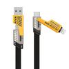 Four-in-One PD65W Multifunctional Charging Cable for Apple & Type-C Devices
