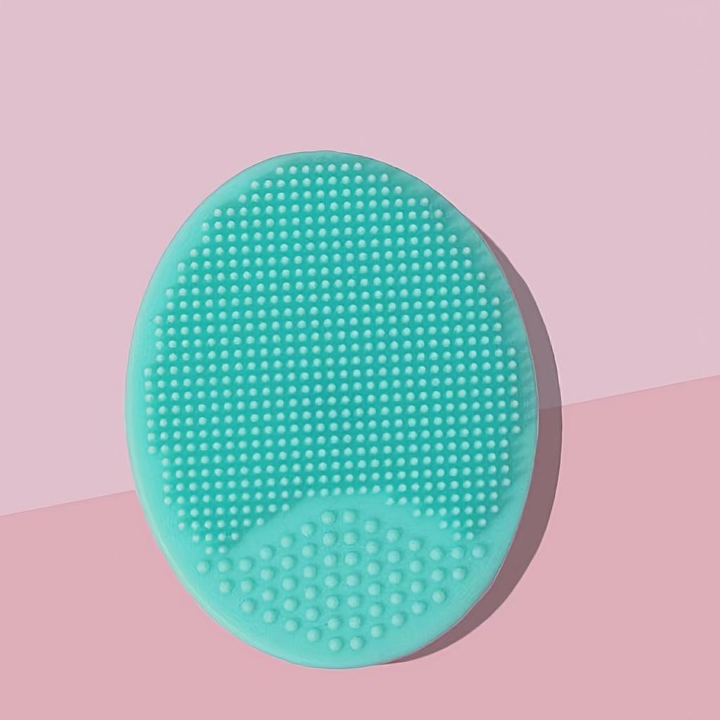 Soft Silicone Facial Cleansing Brushes - Fragrance-Free, Deep Exfoliation & Pore Cleaning for Acne-Prone Skin, Essential Face Care Accessories