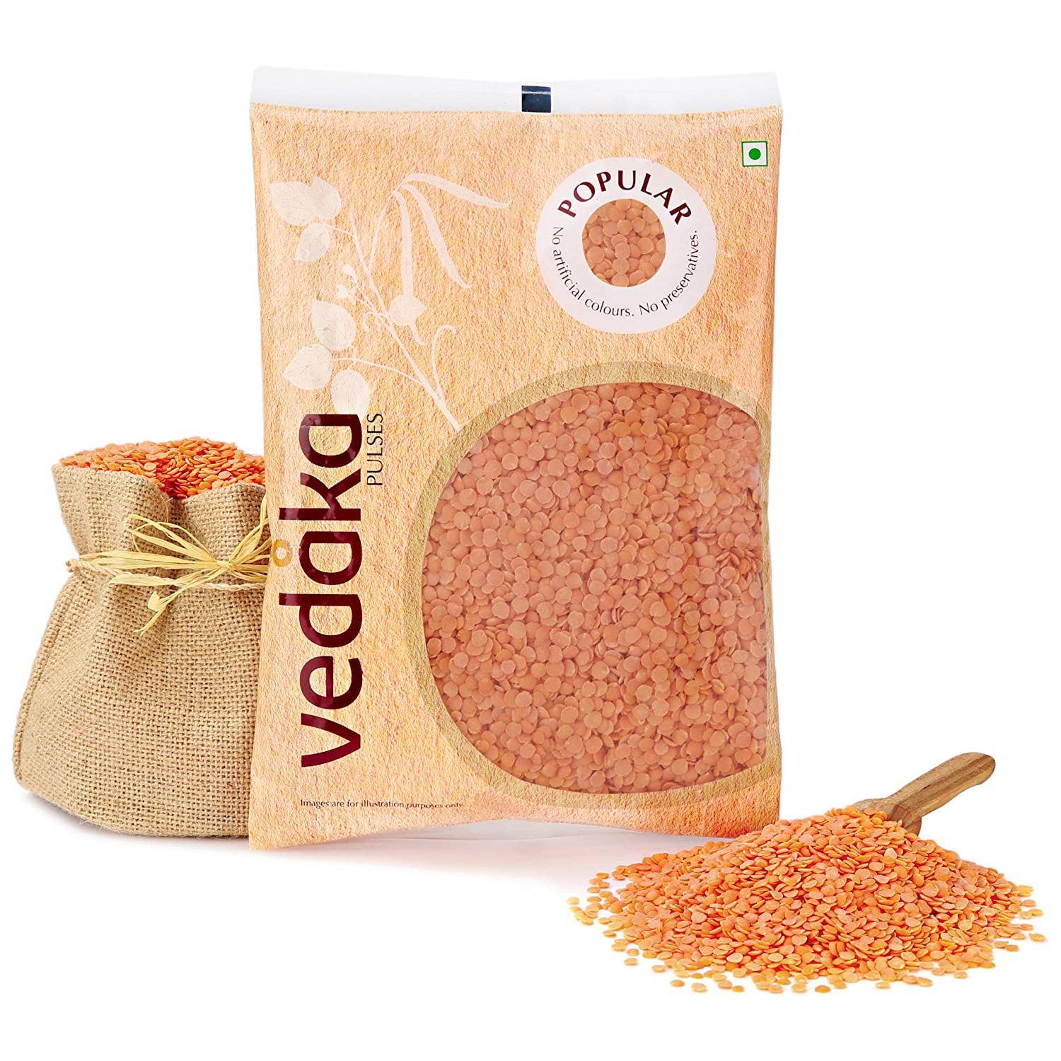 

Vedaka Popular Red Masoor Dal Split, 500 г