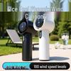N638 High-Speed USB Handheld Turbo Fan: Mini Portable Cooling with Strong Wind