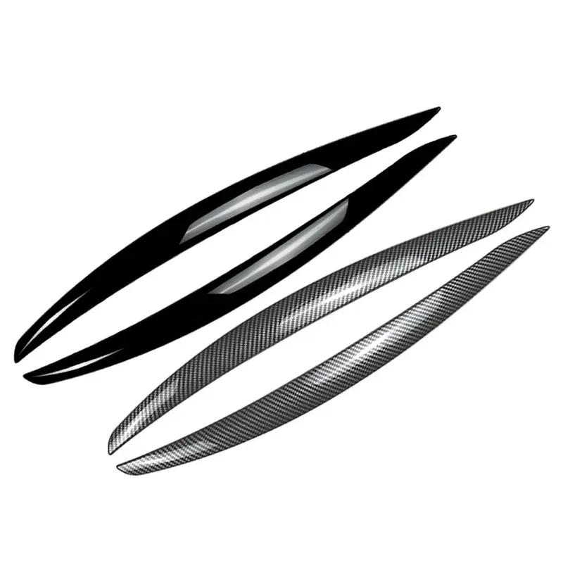 Car Headlight Headlamp Eyelids Eyebrow Cover Decoration Trim for BMW E92 E93 3 Series 2 Door Couple M3 2005-2013
