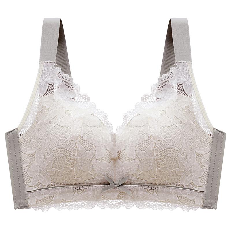 

Бюстгальтеры без косточек Женское нижнее белье больших размеров Женский тонкий бюстгальтер С эффектом пуш-ап, собирающий и регулируемый 40/90B