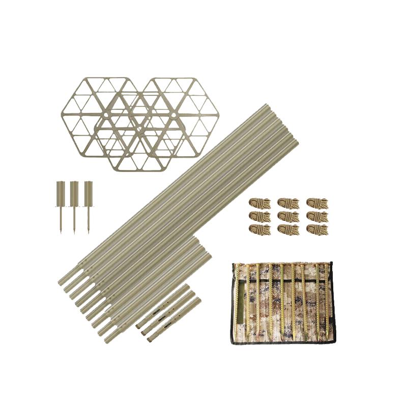 Jingyong Aluminum Alloy Camouflage Net Support Pole