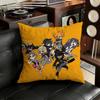 The WWorld Ends with You Pillow Case Antidustmite Pillowcase Invisible zipper silky short plush Sofa cushion cover
