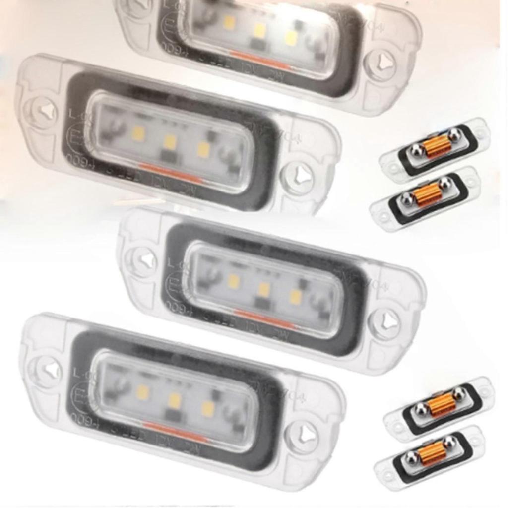 Car License Plate Light Led Number Plate Light for ML450 ML500 550 ML63 License Plate Lamp White