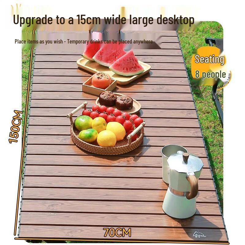 Portable Camping Roll-Up Table