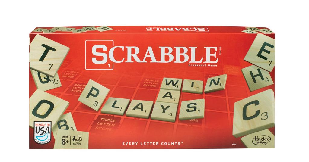 Scrabble: Authentic wooden pieces with a pleasant feel