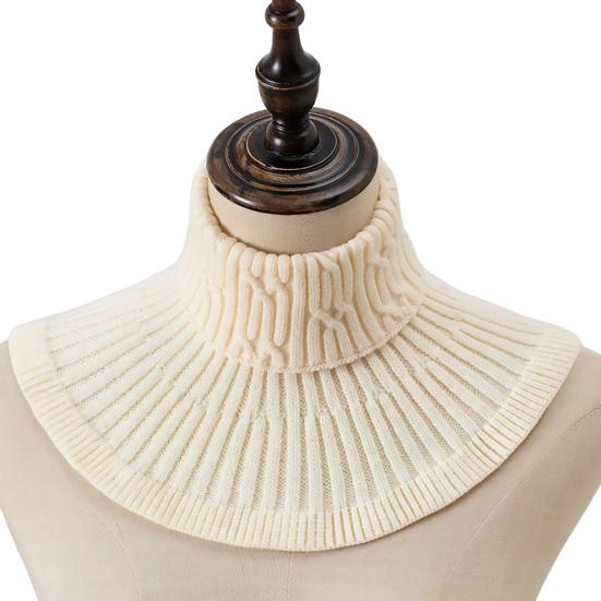 Fake Collar Scarf Quick-Drying Thickened Warm Fake Collar Scarf Winter Decorative Warm Neckwear Layering