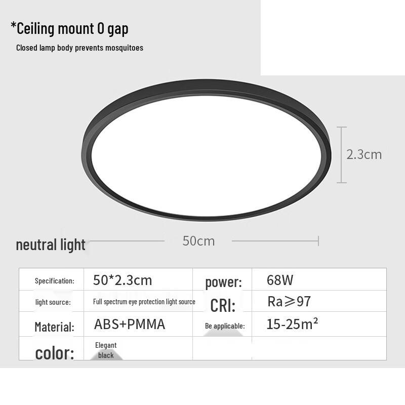 

Liangtu Ultra-thin LED Ceiling Light