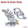 YWZAO Chastity Cage Lockable Urethral Plug M07A030