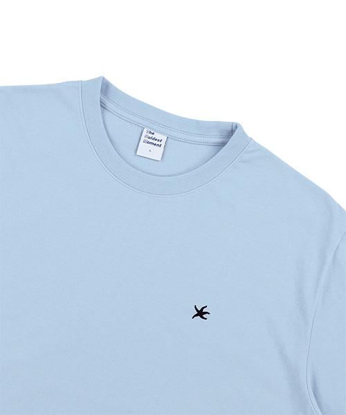 THE COLDEST MOMENT Tcm Starfish Mini Logo T (Sky Blue)
