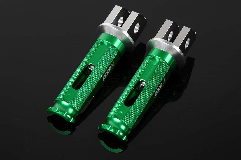 

SSK Фрезерованный алюминиевый тандемный подножка гоночного типа для пассажирской монтажной части, цвет: Серебристый, Цвет подножки: зеленый зелёный