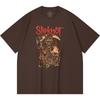 230 Gsm 100% Cotton Heavy Metal T-Shirt  Rock Band Popular Music Print Unisex Heavy Cotton T Shirt
