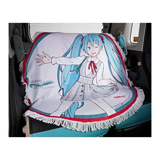 Daihatsu Hatsune Miku Round Towel (One Piece ver.) Big Size 120cm Life Size Rug Carpet Excursion Picnic