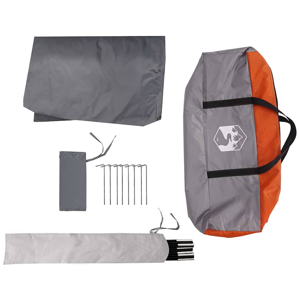 Tarp Grey and Orange 430x380x210 cm Waterproof