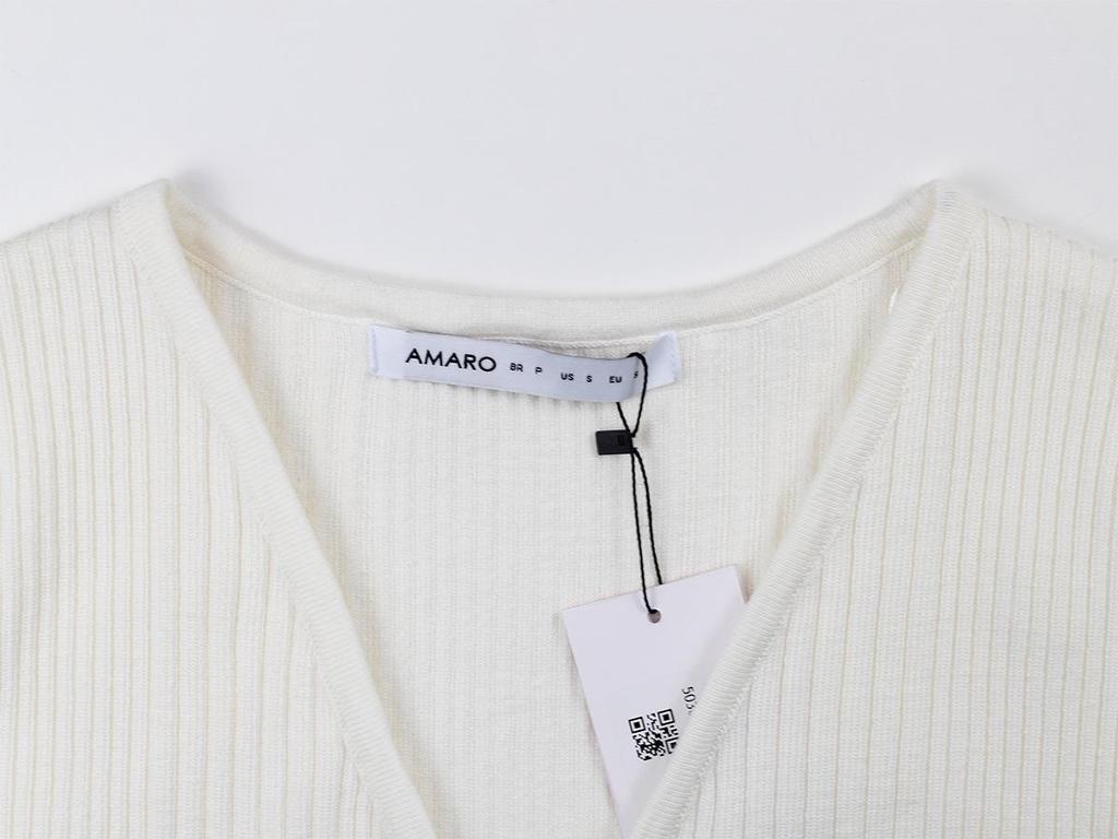 In-Stock European and American Women's Long Cardigan Knitwear for Autumn and Winter