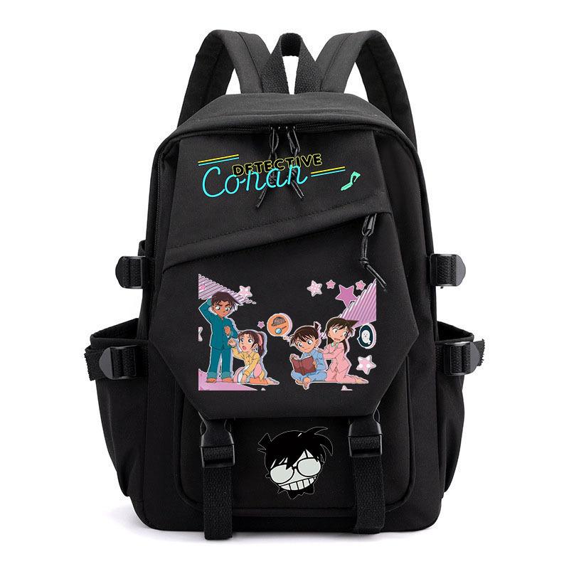 Anime Conan schoolbag children's backpack primary school bag male and female junior high school students college students campus backpack