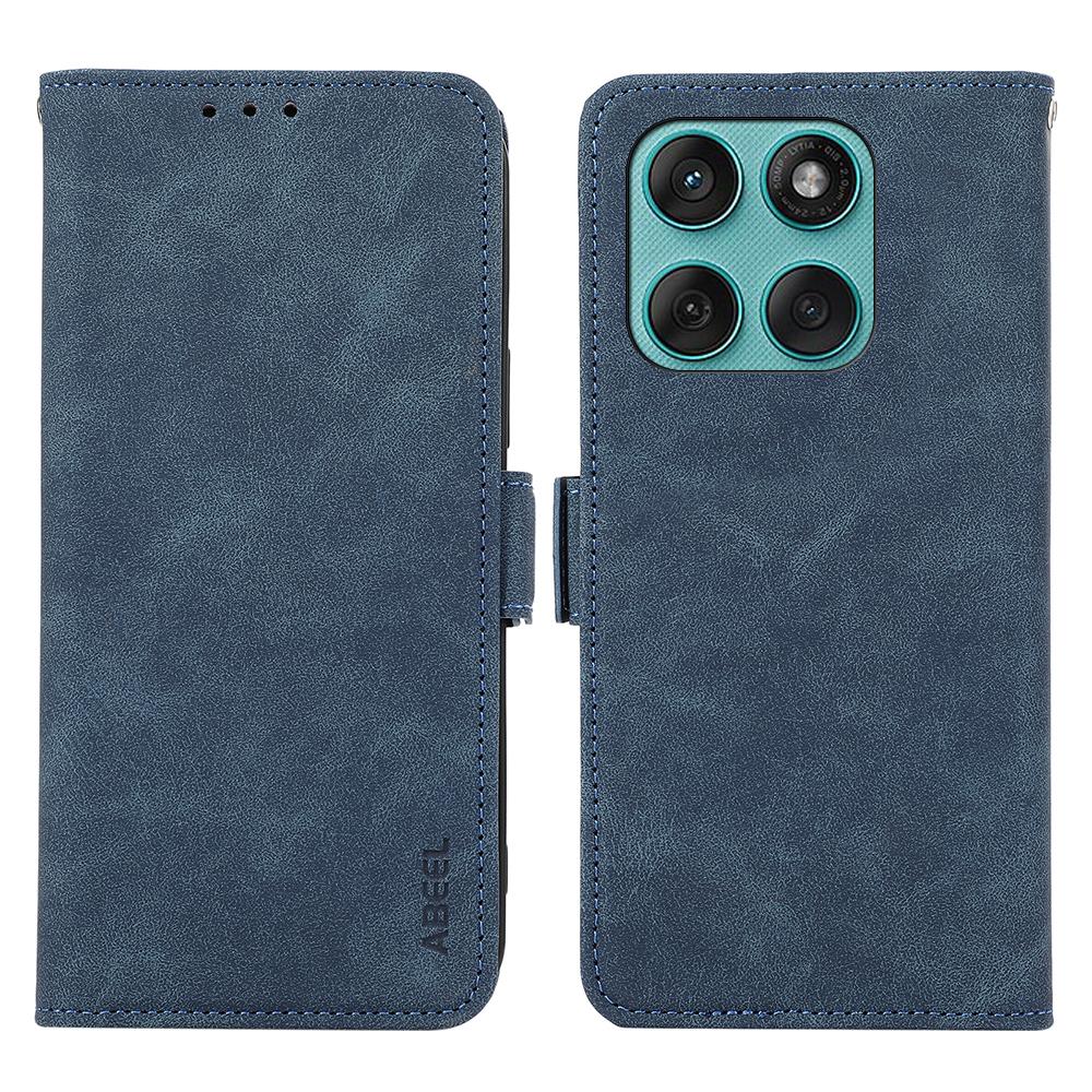 ABEEL Husă pentru Motorola Edge 60 5G/60 Fusion 5G Piele PU Folio Stand Vizualizare Blocare RFID Husă Telefon