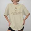 Unisex Wounisex Saudi Arabian Flag On Saudi Emblem In Golden T Shirt Pure Cotton Graphic Printing Tshirt Clothing Outfits