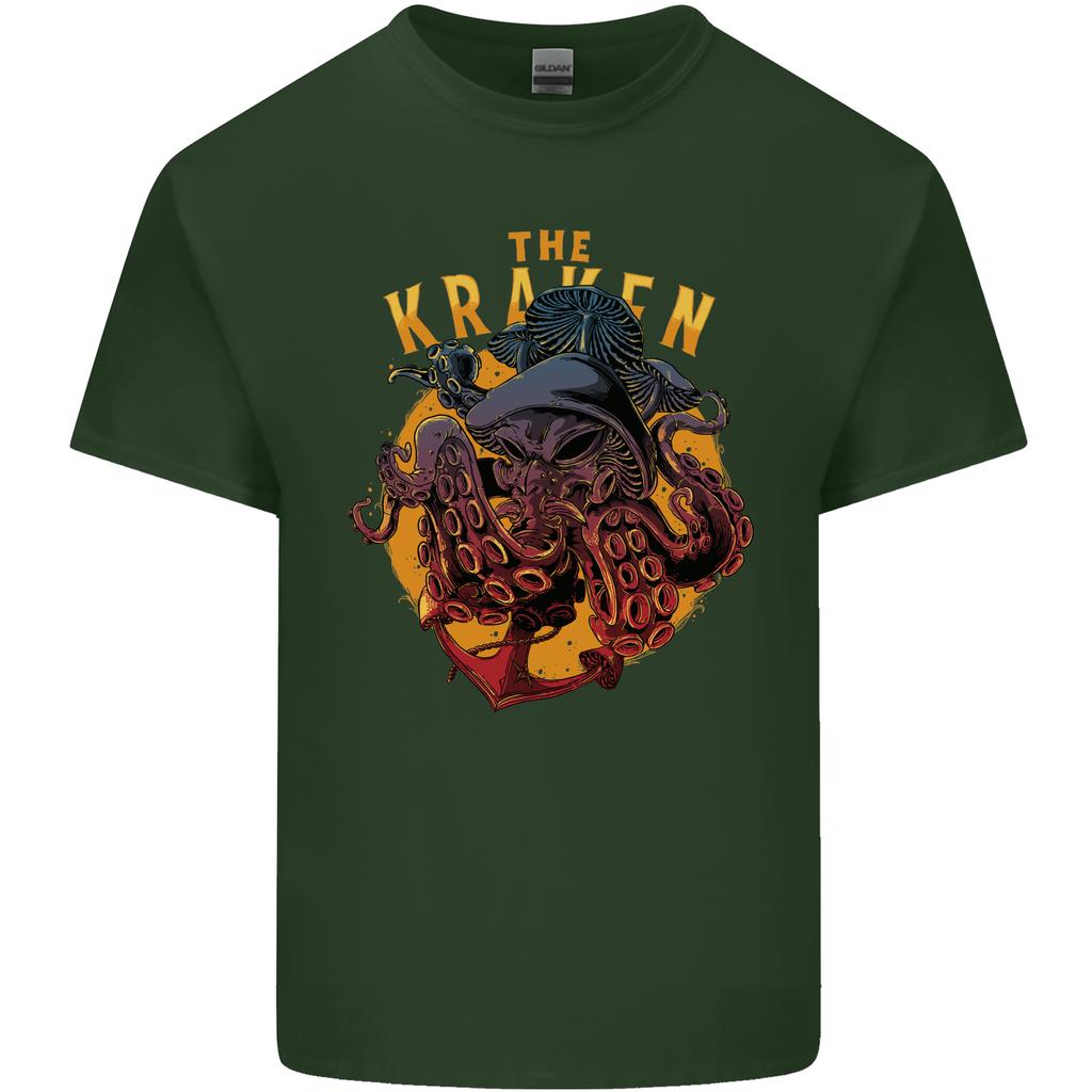 The Kraken Octopus Cthulhu Scuba Diving Unisexs Light Cotton TShirt