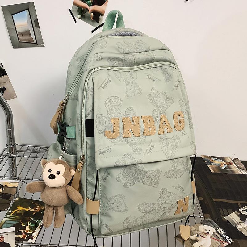 Schoolbags for Children Elementary School Students  Girls  Junior High School Students  Boys Letters Backpacks