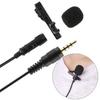 3.5mm Clip-on Lapel Free Wired Condenser Microphone Hands Mini Lavalier Mic