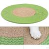 Pad Rope 15.8inch Sleeping Carpet Scratching Mat for Small and Medium Cat Dog Protecting