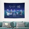 Japanischer Anime Cartoon Mädchenband BangDream Mygo Wandteppich Ästhetische Wanddeko Boho Heimdekoration Für Schlafzimmer Wohnzimmer