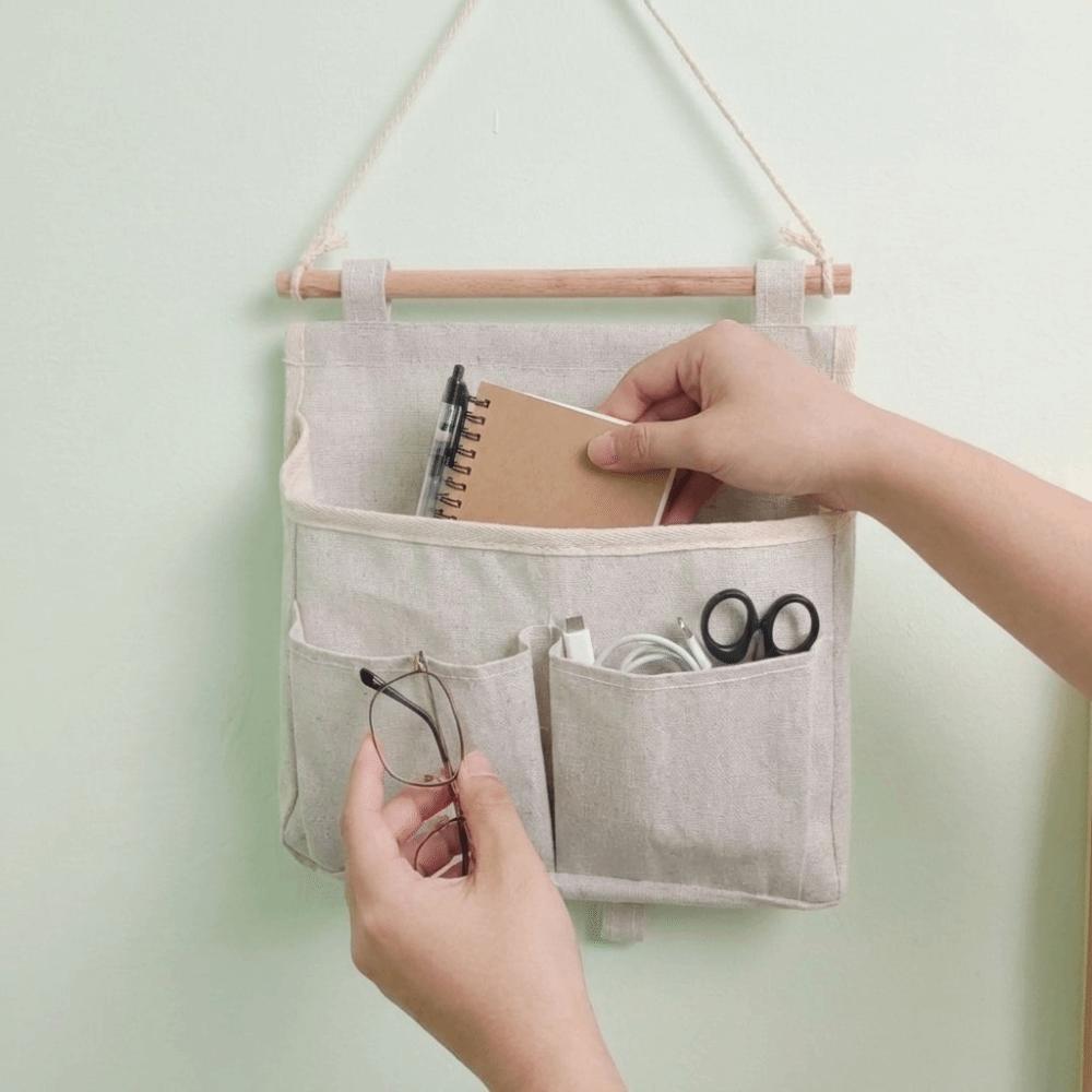 Decorative Wall Hanging Storage Bag Multi-functional Hanging Storage Rack Home