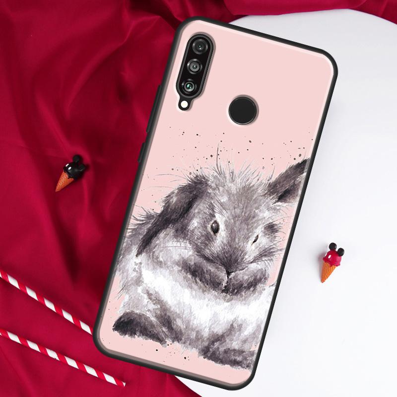 Rabbit For Huawei Nova Y61 Y70 Y90 Y60 Y72 Y91 12s 12i 11i 7i 8i 9 10 SE P60 Pro P30 P40 Lite Case