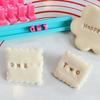 Home Kitchen Alphanumeric Cookie Mold Plastic Alphabet Stamp DIY Printing Embodying Mold Cookie Cake Baking Tools Baking Mold