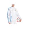 Adidas Argentina National Team Series Stand-Collar Long-Sleeve Jacket Men Outerwear White Blue IW0219