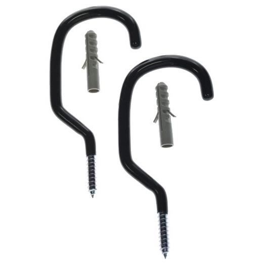 Crochets de plafond - IceToolz - Lot de 2 - Noir - 30 mm - M10