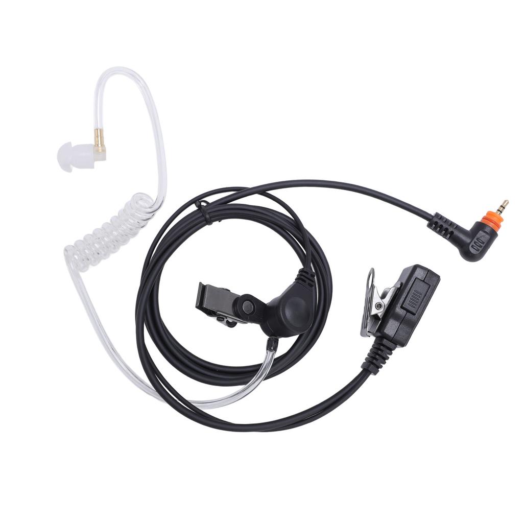 2 Way Radio Earpiece with Mic Wireless Surveillance Headpiece Acoustic Tube Headsetfor SL1M SL1K SL1600 SL300 SL7500