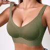 Us Eu Size Plus Size Seamless Wireless Push Up Back Closure Bra