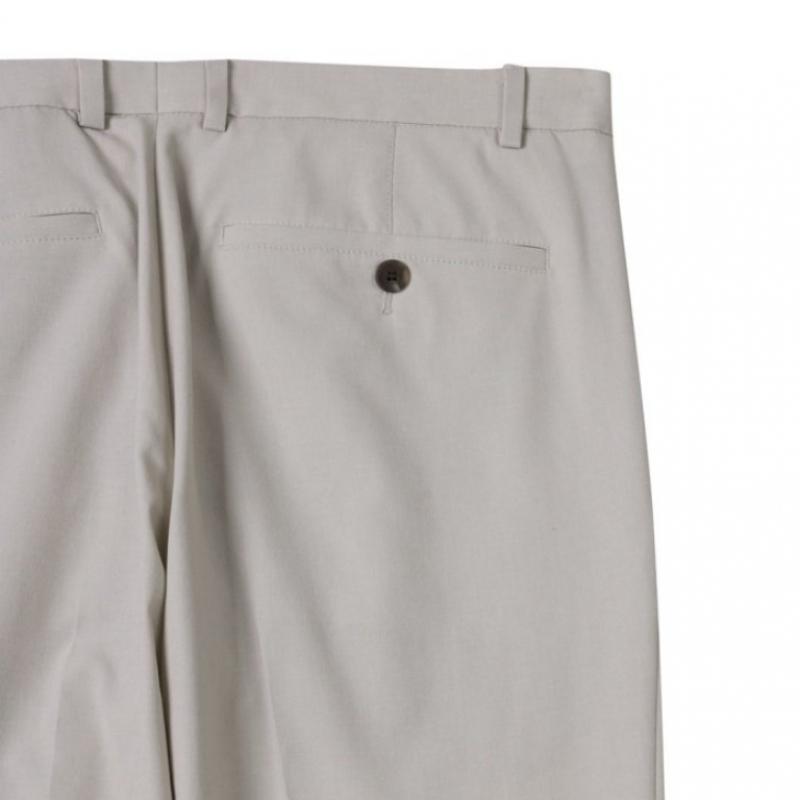 Customellow Ivory Slim Fit Setup Pants Cwpam25403ivx