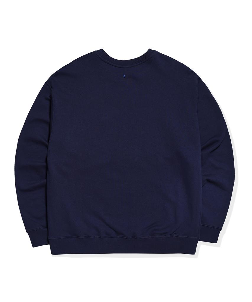 CAPITAL RADIO TUNES Nirvan Apple Sweatshirt Navy