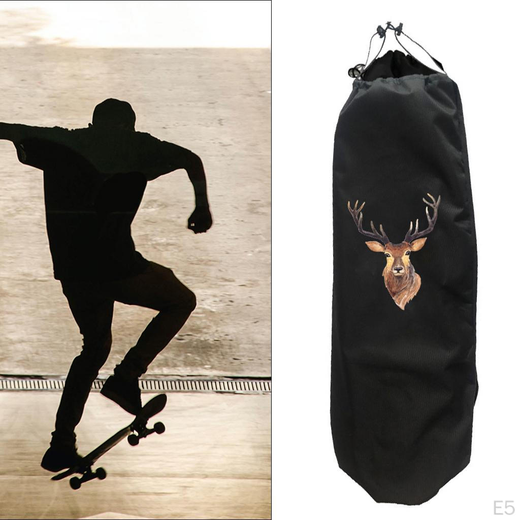 Nylonová taška na skateboard Kontejner Batoh Voděodolná Dámská / Pánská Úložný nosič na longboard