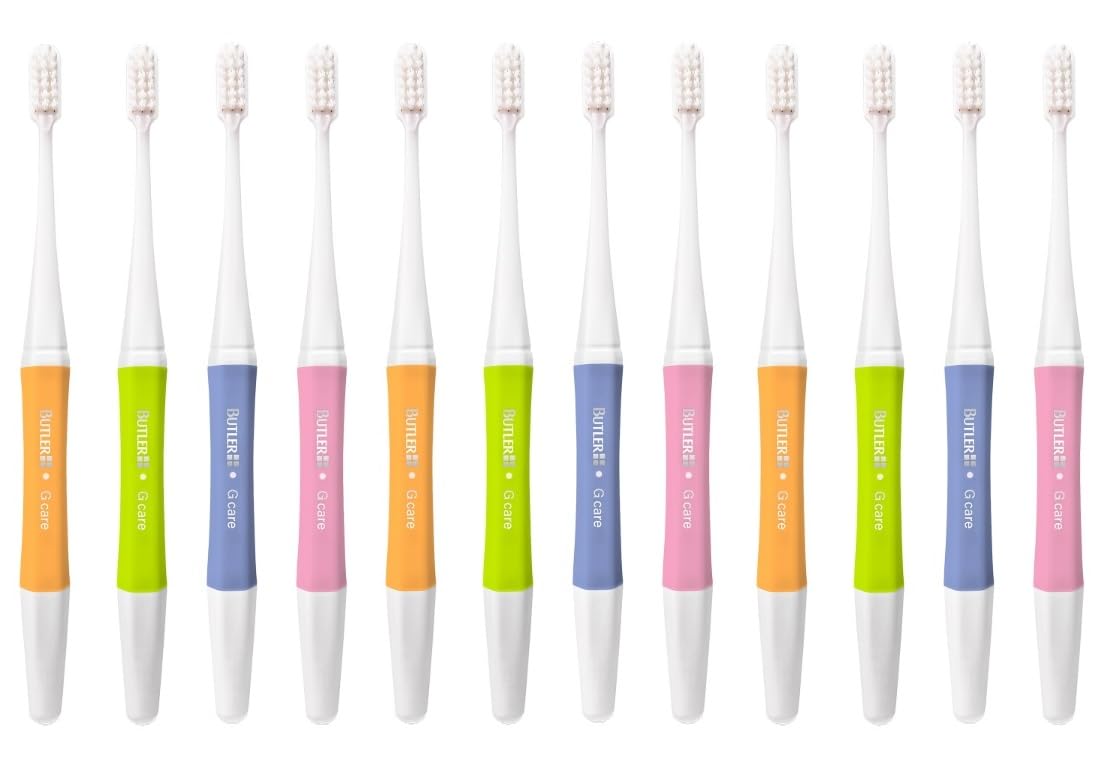 

Зубная щетка Butler G Care S Soft 12 шт., эксклюзивная стоматологическая