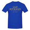 Maglietta Unisex Stampata Divertente Etihad Airways Maglietta Unisex Camicetta
