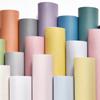 Solid Color Self-adhesive Bedroom Living Room Decoration Waterproof Furniture Refurbished Sticker Background Wall Paper