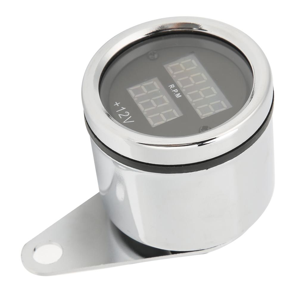 12V Motorcycle Speedometer High Accuracy Speed Gauge Odometer Universal for Motorbike