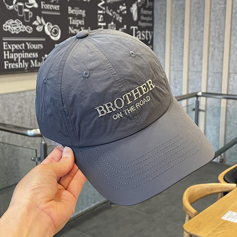 New Spring and Summer Couple Outdoor Sports Running Baseball Cap Men's Quick-drying Breathable Baseball Cap Women's Camping Spring Outing Class Cap